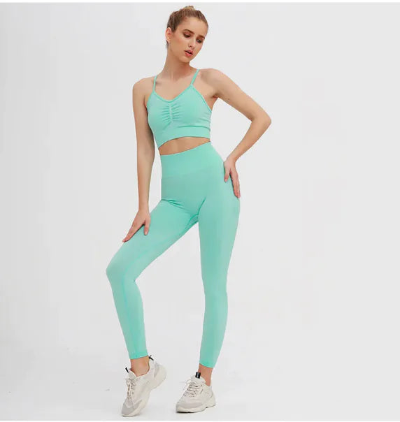 Peach Fit Yoga Pants