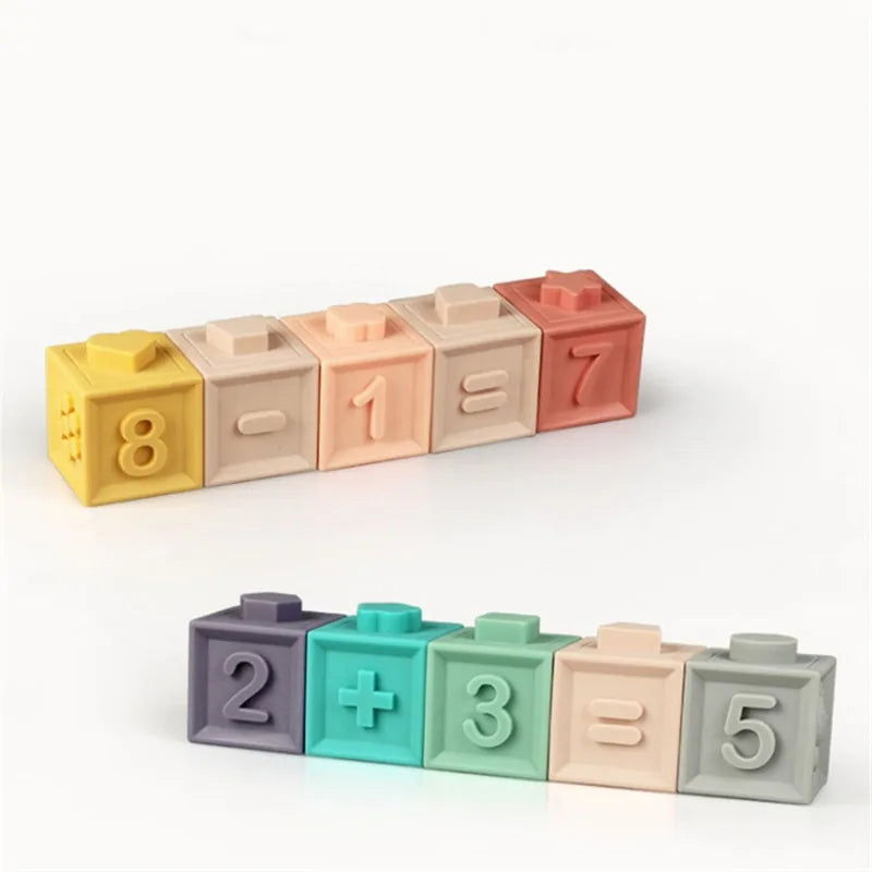 Silicone Educational Building Blocks