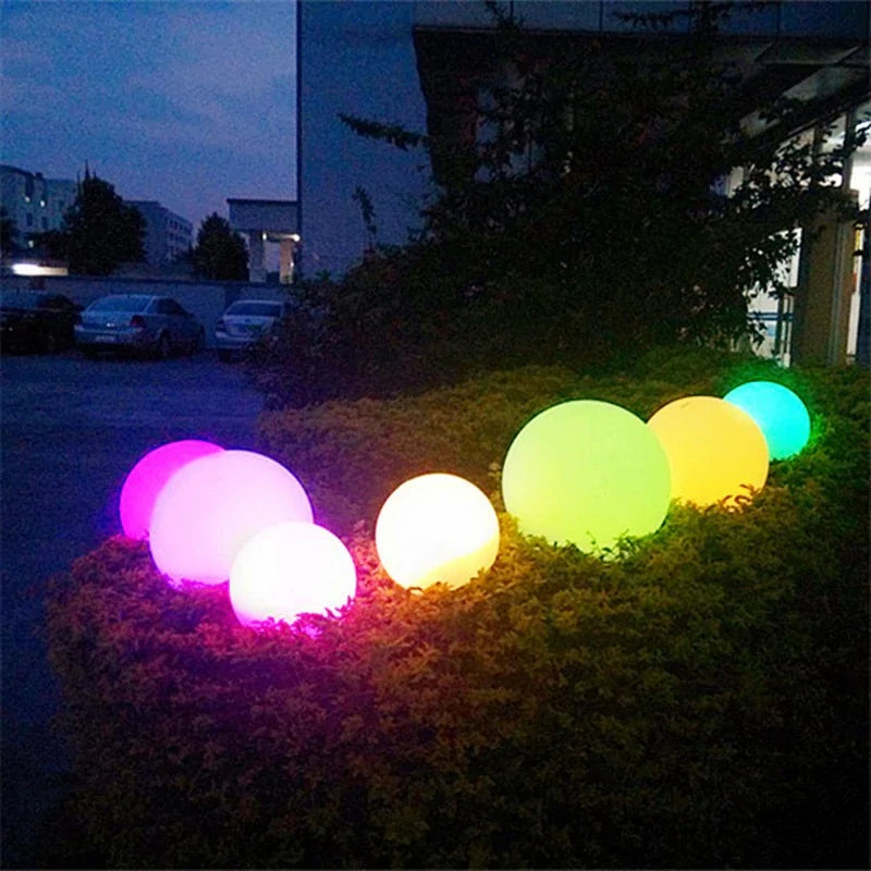 Waterproof Garden Ball Lights