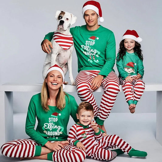 Christmas Family Pajamas Set 3