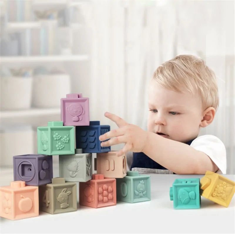 Silicone Educational Building Blocks