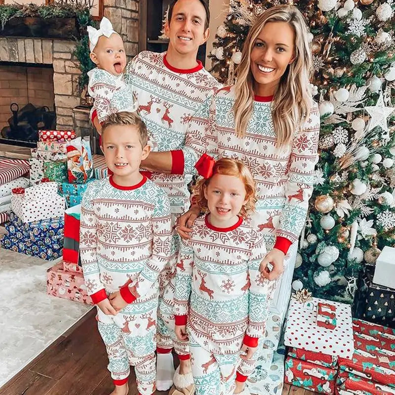 Christmas Family Pajama Set 1