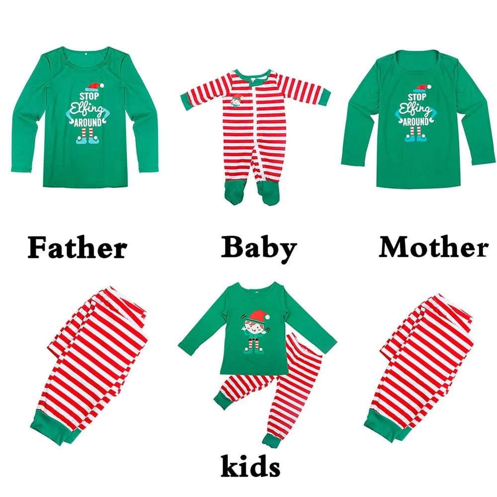 Christmas Family Pajamas Set 3