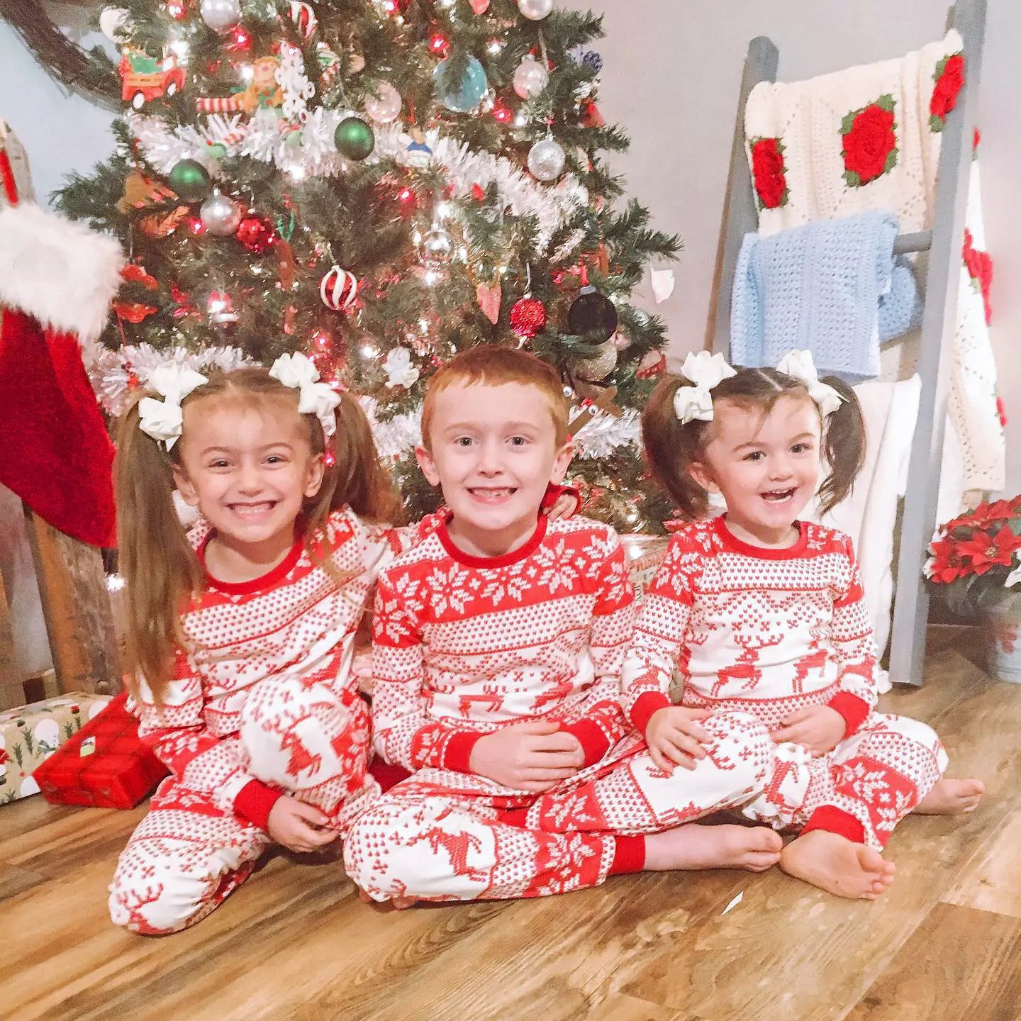 Christmas Family Pajama Set 1