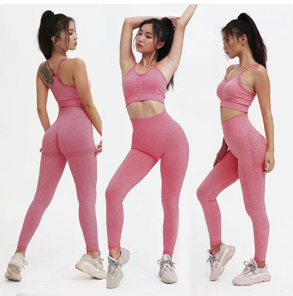 Peach Fit Yoga Pants