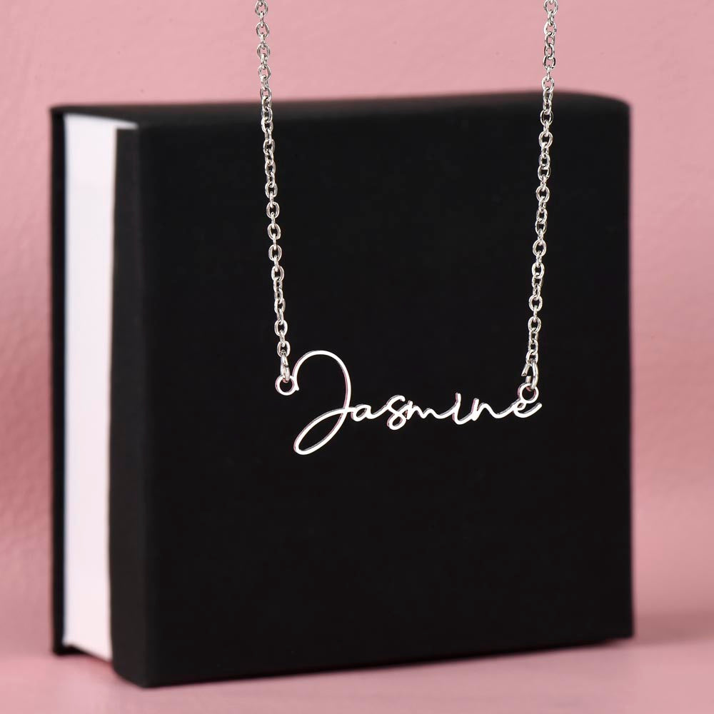 Signature  Name Necklace