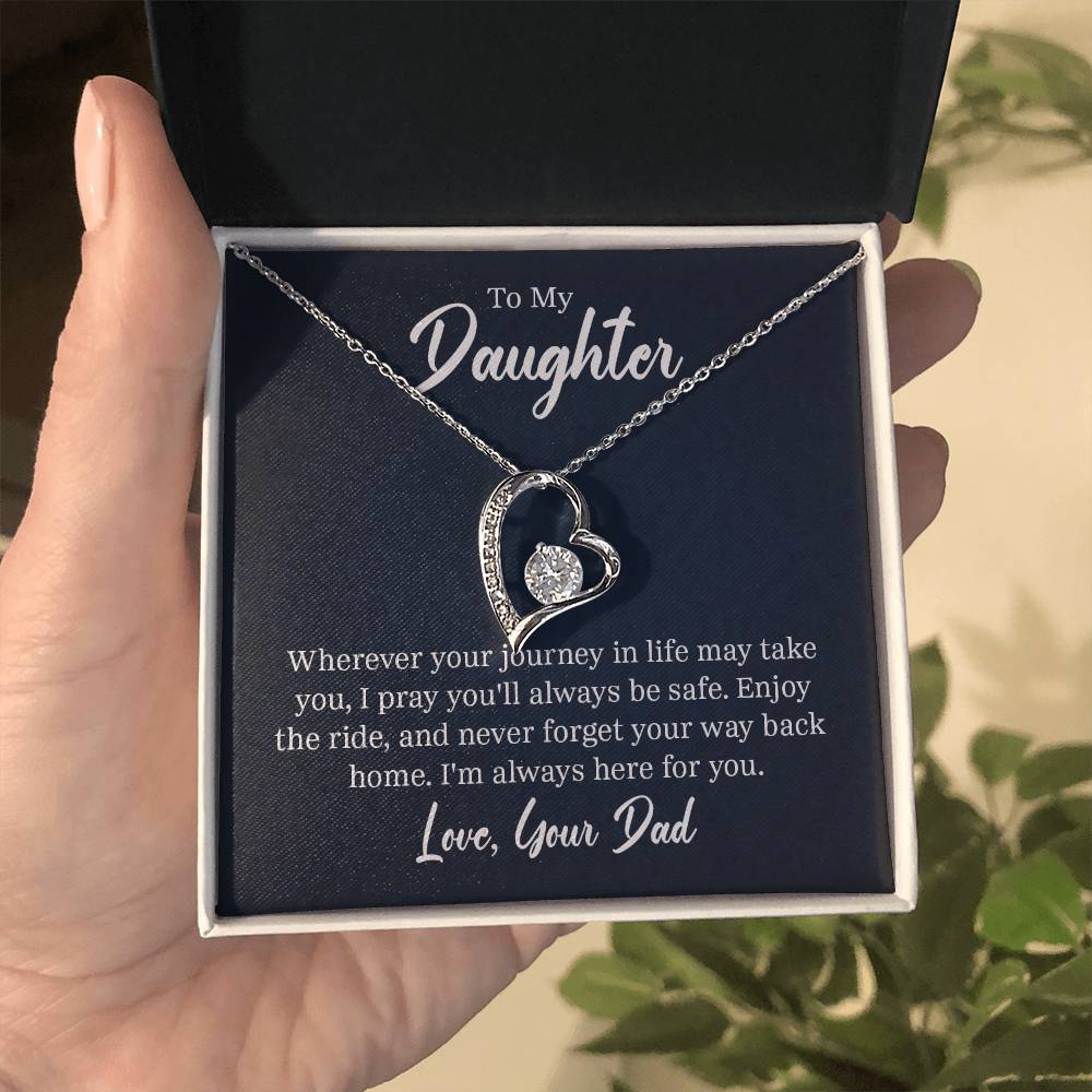 Forever Love Necklace - For Daughter From Dad