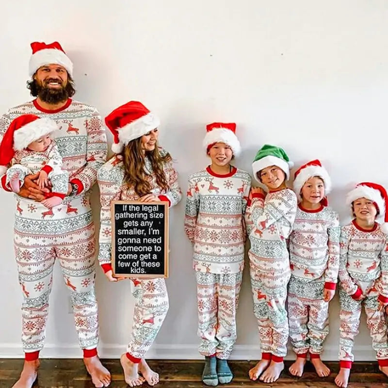 Christmas Family Pajama Set 1