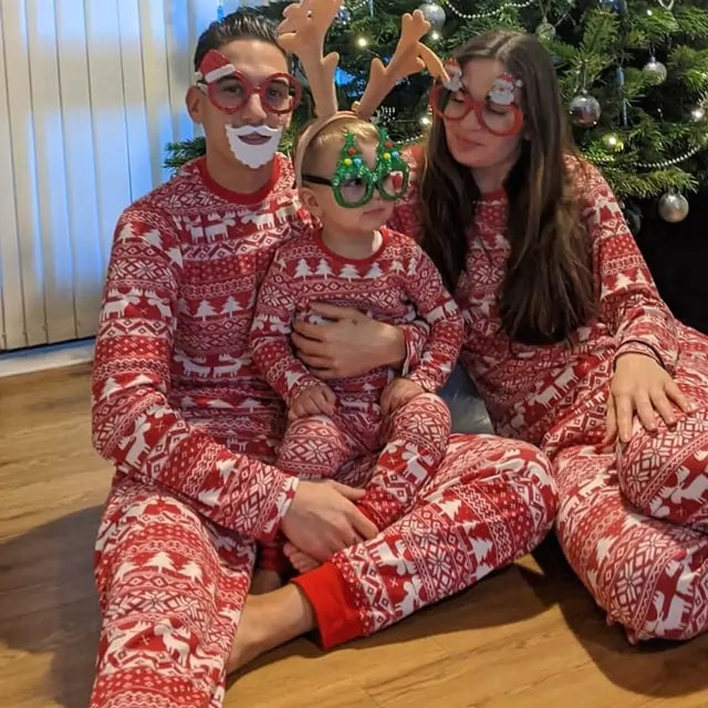 Christmas Family Pajama Set 1