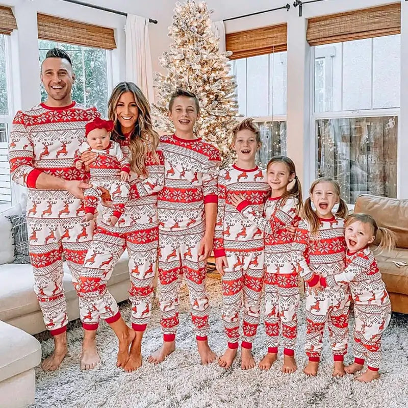 Christmas Family Pajama Set 1